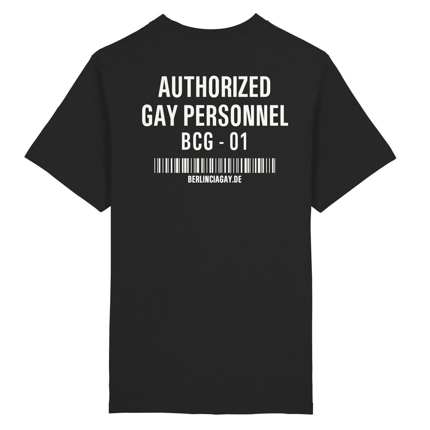BCG-01 Authorized Gay Personnel - Heavy Oversized Organic Shirt