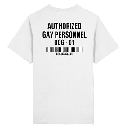 BCG-01 PERSONAL GAY AUTORIZADO - Camisa orgánica gruesa de gran tamaño
