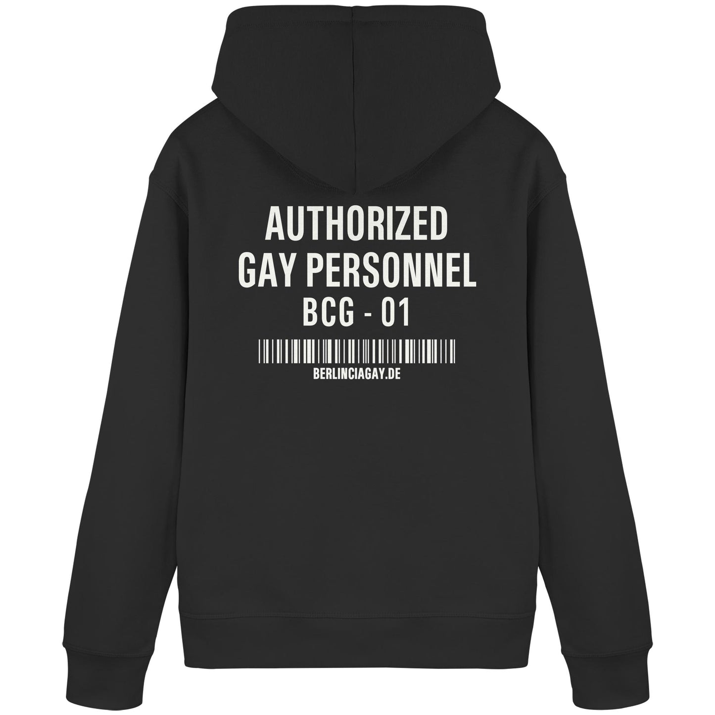 BCG-01 Authorized Gay Personnel - Organic Basic Hoodie