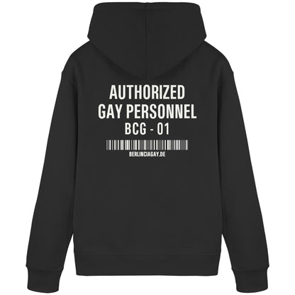 BCG-01 Authorized Gay Personnel - Organic Basic Hoodie