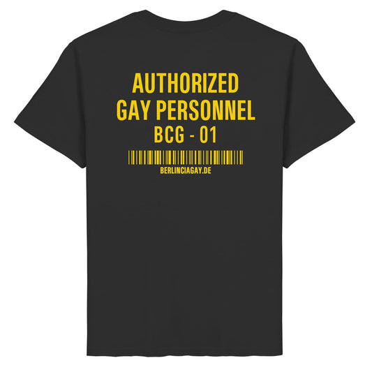 BCG-00-Y AUTHORIZED GAY PERSONNEL - Organic Basic Shirt