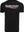 BERLINCIAGAY T-Shirt Organic Political, Schwarz, Rückseite: weißer Schriftzug Berlinciagay, rot-weiße Wellen