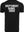 BERLINCIAGAY Deepthroat Organic Shirt in Schwarz, Rückseite mit weißem Schriftzug DEEPTHROAT &ANAL CREW